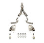 Corsa Performance 21250 - 2024 Ford Mustang GT Xtreme Cat-Back Exhaust Sys. 3.0in Dual Rear Exit w/4.5in Pro Series Tips
