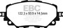 EBC DP42263R - 15-17 Mazda Miata MX-5 Yellowstuff Front Brake Pads