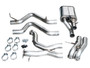 AWE 3025-31327 - 22-24 Ford Bronco Raptor 4WD Dual BashGuards Cat-Back SwitchPath Exhaust (No Tips)