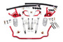 UMI Performance FBF035-R - 70-81 GM F-Body Handling Kit 2in Lowering Stage 3.5 Red