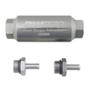 Deatschwerks 8-03-70C-010K-516 - 5/16in 10 Micron 70mm Compact In-Line Fuel Filter Kit