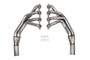 Hooker 70101359-RHKR - Long Tube Headers; Fits w/67-69 F Body LT Engine Swap w/DSE Subframe; For Use w/PN[71221024HKR/71222017HKR]; 2 in. Tubing/3 in. Collectors; Incl. Hardware; Natural Finish;