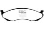 EBC DP71022 - Greenstuff 7000 brake pads for truck/SUV with ceramic pad characteristics