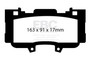 EBC UD1784 - brake Ultimax2 brake Pads