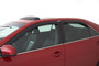 Auto Ventshade (AVS) 94620 - 03-08 Toyota Corolla Ventvisor Outside Mount Window Deflectors 4pc - Smoke