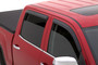Auto Ventshade (AVS) 94536 - 15-18 Chevy Silverado 2500 Crew Cab Ventvisor Outside Mount Window Deflectors 4pc - Smoke