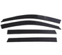 Auto Ventshade (AVS) 994004 - 09-18 Dodge RAM 1500 Crew Cab Ventvisor Low Profile In-Channel Deflectors 4pc - Smoke