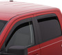 Auto Ventshade (AVS) 894049 - 15-18 Chevy Colorado Crew Cab Ventvisor Low Profile Deflectors 4pc - Smoke