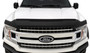 Auto Ventshade (AVS) 436096 - 15-18 Ford F-150 Aeroskin II Textured Low Profile Hood Shield - Black