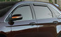 Auto Ventshade (AVS) 194485 - 12-16 Honda CR-V Ventvisor In-Channel Front & Rear Window Deflectors 4pc - Smoke