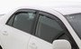 Auto Ventshade (AVS) 194422 - 06-10 Hyundai Accent Ventvisor In-Channel Front & Rear Window Deflectors 4pc - Smoke