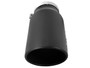 aFe Power 49T50702-B15 - POWER MACH Force-Xp 5in 304 Stainless Steel Exhaust Tip 5In x 7Out x15Lin Bolt-On Right-Blk