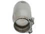 aFe Power 49T25354-P07 - MACH Force-Xp Universal 304 SS Single-Wall Clamp-On Exhaust Tip - Polished