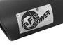 aFe Power 49T35456-B12 - MACHForce-XP 3.5in 409 Stainless Steel Exhaust Tip 3.5in x 4.5in Out x 12in L Clamp-On