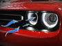 aFe Power 54-72203-SR - Momentum GT Dynamic Air Scoop Dodge Challenger 15-20 - Red
