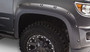 Bushwacker 40970-02 - 15-18 Chevy ado Fleetside Pocket Style Flares 4pc 74.0in Bed - Black