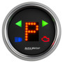AutoMeter 6150 - Automatic Transmission PRNDL Black Dial Flat Lens Bright Super Bezel Gauge