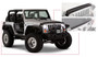 Bushwacker 14013 - 07-18 Jeep Wrangler Trail Armor Hood and Tailgate Protector Excl Power Dome Hood - Black