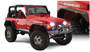 Bushwacker 10920-07 - 97-06 Jeep Wrangler Flat Style Flares 4pc - Black