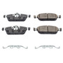 PowerStop NXT-1771 - Power Stop-Front Next Gen Carbon Fiber-Ceramic Brake Pads with Hardware Kit