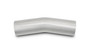 Vibrant 13134 - 4in OD T304 SS 15 Deg Mandrel Bend 5in Leg Length (6in Centerline Radius)