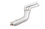 AWE 3015-32118 - 2020 Toyota Supra A90 Resonated Touring Edition Exhaust - 5in Chrome Silver Tips