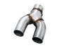 AWE 3015-32108 - 2016+ Honda Civic Si Touring Edition Exhaust w/Front Pipe & Dual Chrome Silver Tips