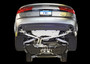 AWE 3015-32048 - Audi C7 A6 3.0T Touring Edition Exhaust - Dual Outlet Chrome Silver Tips