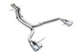 AWE 3015-42068 - Porsche Macan Touring Edition Exhaust System - Chrome Silver 102mm Tips