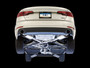 AWE 3015-32078 - Audi B9 A4 Touring Edition Exhaust Dual Outlet - Chrome Silver Tips (Includes DP)
