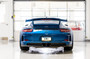 AWE 3010-33044 - Porsche 991 GT3 / RS Center Muffler Delete - Diamond Black Tips