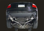 AWE 3020-33014 - Track Edition Exhaust for B6 A4 3.0L - Diamond Black Tips