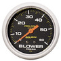 AutoMeter 5403 - Blower Pressure w/ Memory 60PSI Liquid Filled Mechanical Boost Gauge