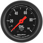 AutoMeter 2604 - Z Series 52mm 0-100 PSI Mechanical Oil Pressure Gauge