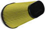 Airaid 725-127 - Universal Air Filter - Cone 6in FLG x 9-1/2x7-1/2in B x 6-3/8x3-3/4in Tx9-1/2in H Synthamax