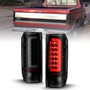 Anzo 311351 - 1987-1996 Ford F-150 LED Taillights Black Housing Smoke Lens (Pair)
