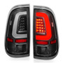 Anzo 311356 - 2008-2016 Ford F-250 LED Taillights Black Housing Clear Lens (Pair)