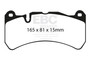EBC DP81591RP1 - Racing 2017+ Subaru WRX STI RP-1 Race Front Brake Pads
