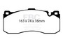 EBC DP81995RP1 - Racing 11-13 BMW 1 Series (E82) Coupe RP-1 Race Front Brake Pads