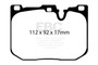 EBC DP82130RP1 - Racing 2012+ BMW 1 Series (F) RP-1 Race Front Brake Pads