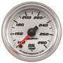 AutoMeter 19740 - Pro-Cycle Gauge Oil Temp 2 1/16in 140-280f Digital Stepper Motor White