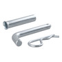 CURT 21502 - 1/2" Hitch Pin with 5/8" Adapter (1-1/4" or 2" Receiver, Zinc, Packaged)