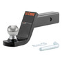 CURT 45151 - Fusion Ball Mount with 1-7/8" Ball (2" Shank, 5,000 lbs., 4" Drop)