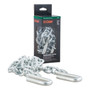 CURT 80031 - 48" Safety Chain with 2 S-Hooks (5,000 lbs, Clear Zinc, Packaged)