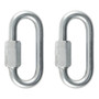 CURT 82903 - 5/16" Quick Links (8,800 lbs. Breaking Strength, 2-Pack)