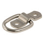 CURT 83732 - 1" x 1-1/4" Surface-Mounted Tie-Down D-Ring (1,200 lbs, Stainless)
