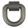 CURT 83770 - 3" x 3" Weld-On Tie-Down D-Ring (15,587 lbs, Raw Steel)