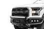 ZROADZ Z415651-KIT - OEM Grille LED Kit, Black, Mild Steel, Bolt-On, Includes (2) 6 Inch  LED Straight Single Row Slim Light Bars and Universal Wiring Harness, Mounts behind top opening of OEM Grille