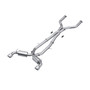 MBRP S4404304 - 3 Inch Cat Back Exhaust System Dual Rear For 17-22 Infiniti Q60 3.0L RWD/AWD T304 Stainless Steel