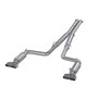 MBRP S7104409 - Cat Back Exhaust System Dual Split Rear T409 Stainless Steel For 09-14 Dodge Challenger RT 5.7L Hemi
